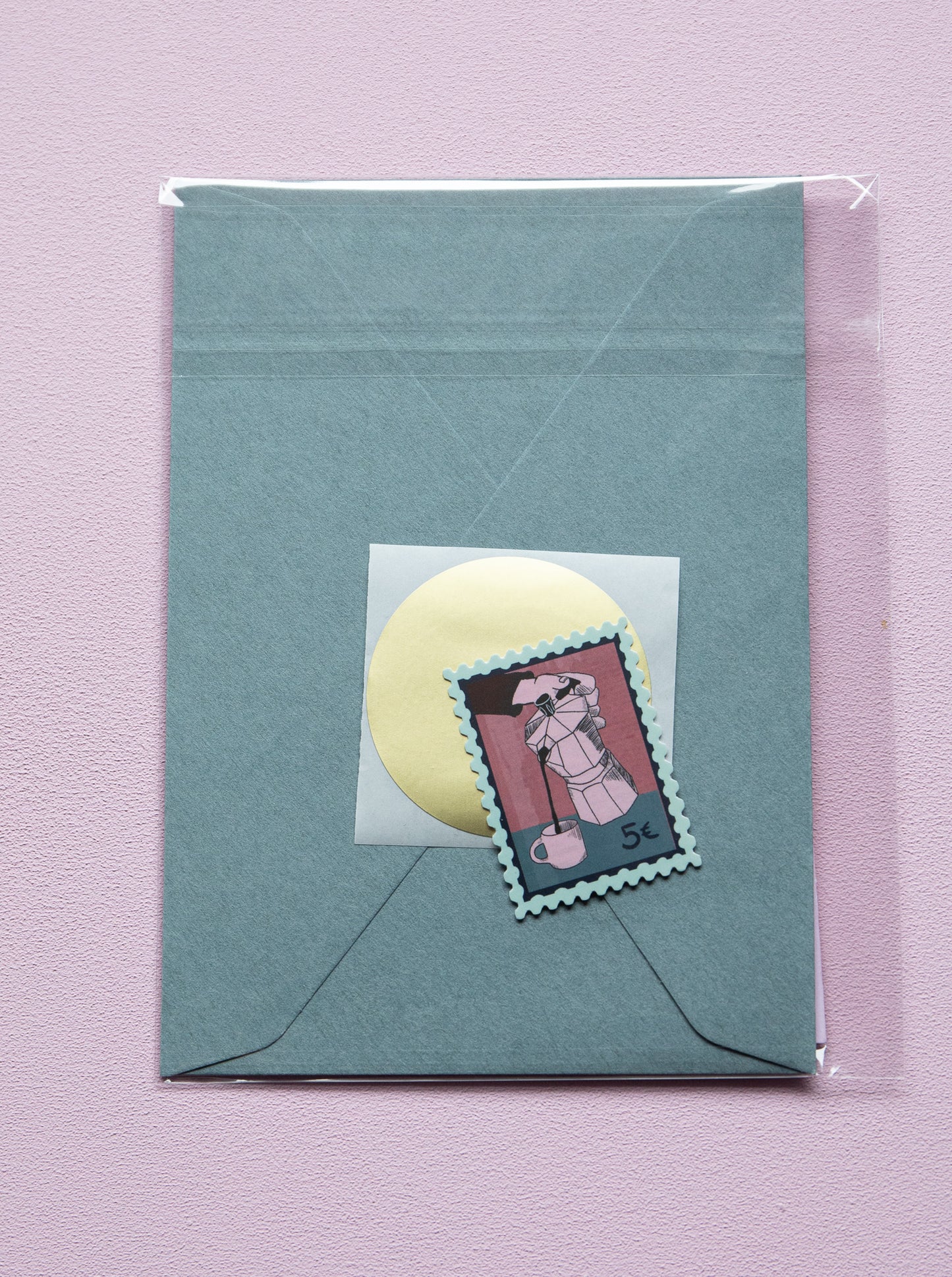 Cocktail hour A6 folded card, set