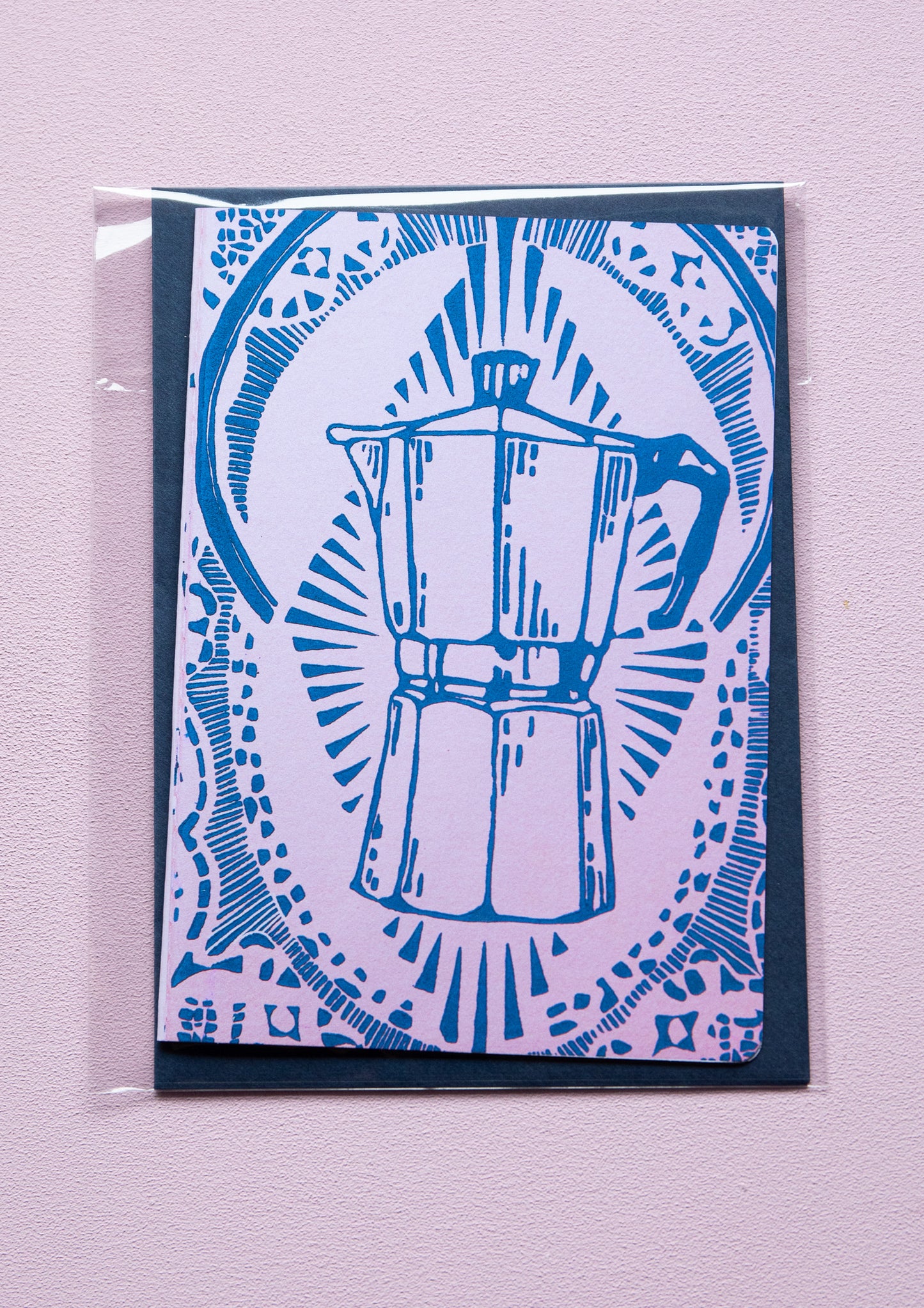 Espresso A6 folded card, set