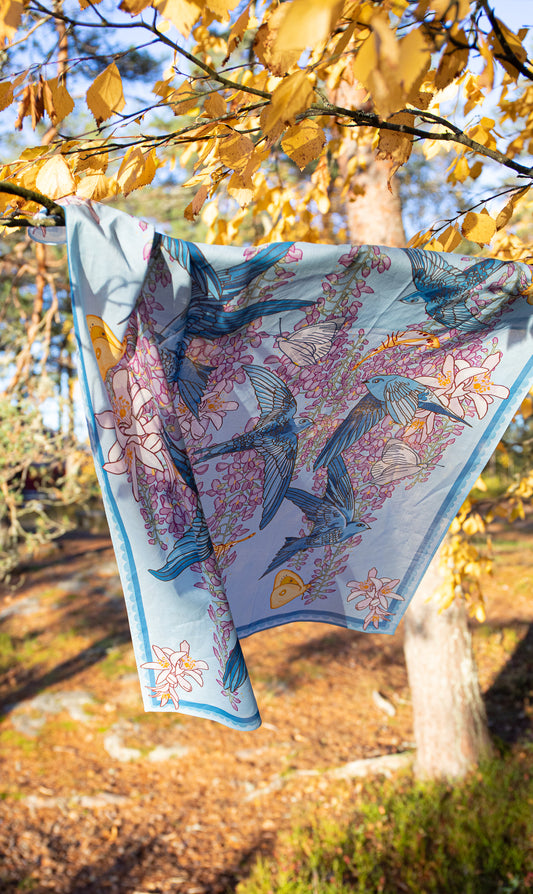 Swifts bandana, normal size 60x60 cm