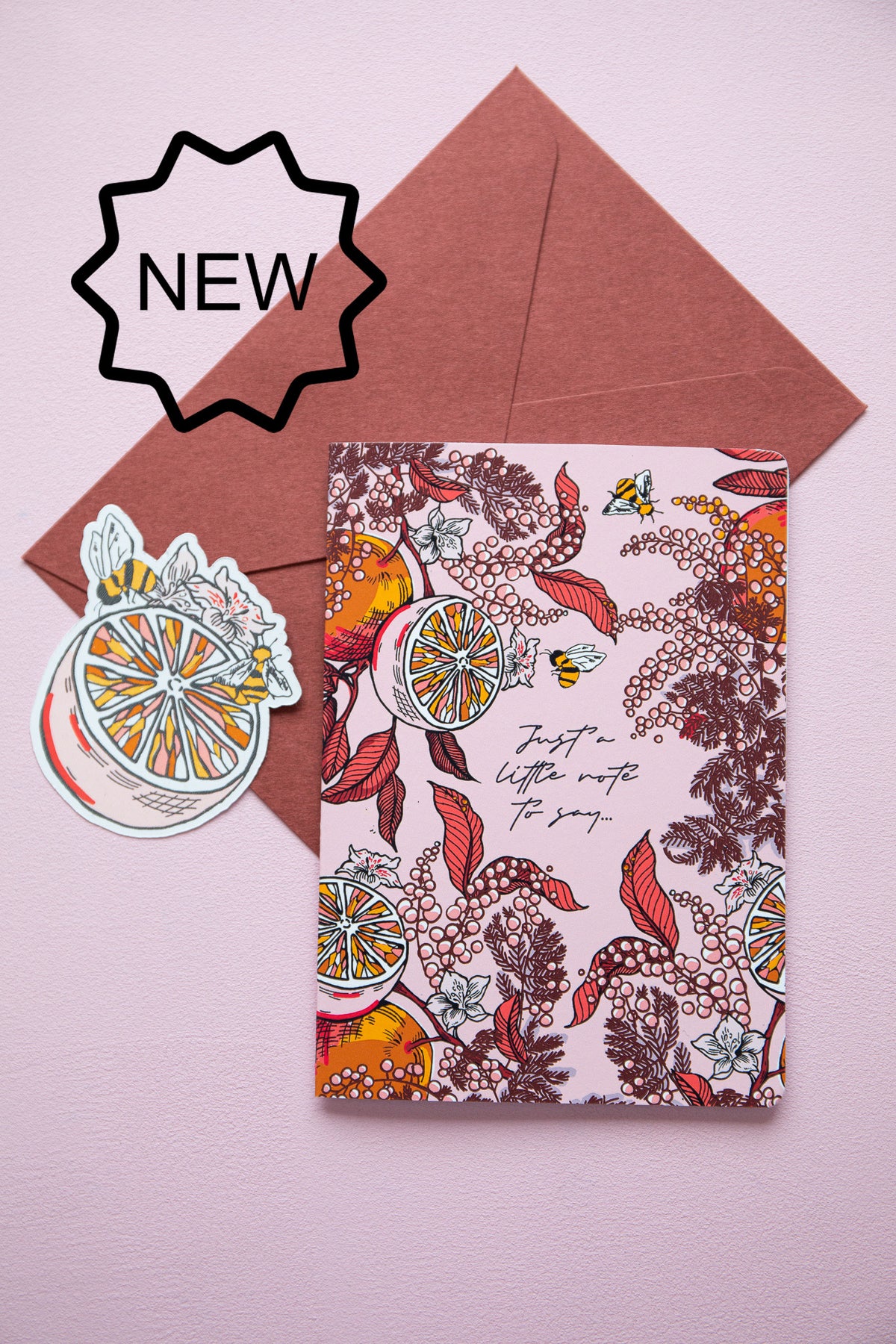 Just a little note to say, A6 card set – Sweet N Pfeffer