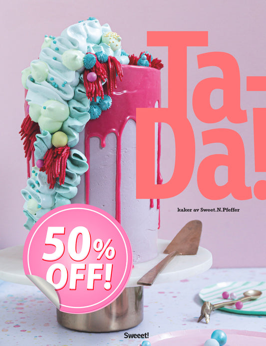A signed copy of the cookbook "Ta-Da".
