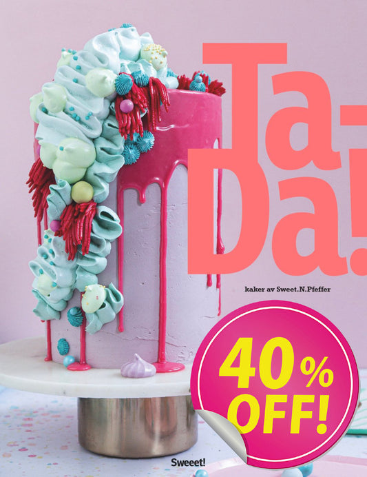A signed copy of the cookbook "Ta-Da".